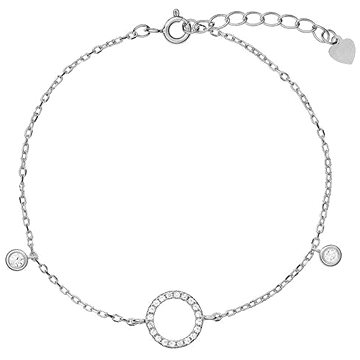 

AGAIN Jewelry Stříbrný náramek se zirkony AJNR0015 (Ag925/1000, 1,81 g)