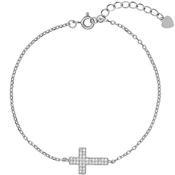 

AGAIN Jewelry Stříbrný náramek Křížek AJNR0020 (Ag925/1000, 1,61 g)
