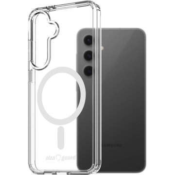 

AlzaGuard Crystal Clear TPU Case Compatible with Magsafe pro Samsung Galaxy S24 FE
