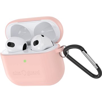 

AlzaGuard Skinny Silicone Case pro Airpods 2021 růžové