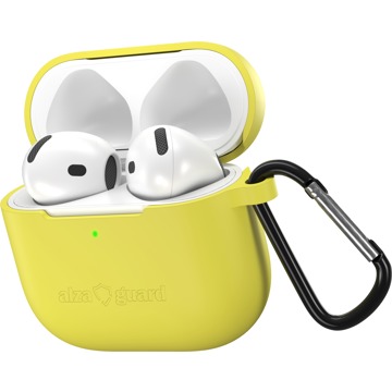

AlzaGuard Skinny Silicone Case pro Airpods 4 žluté