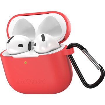 

AlzaGuard Skinny Silicone Case pro Airpods 4 červené