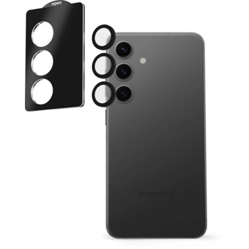 

AlzaGuard Elite Lens Protector pro Samsung Galaxy S24 5G čiré s instalačním rámečkem