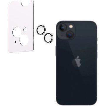 

AlzaGuard Elite Lens Protector pro iPhone 13 Mini / 13 čiré s instalačním rámečkem