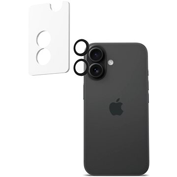 

AlzaGuard Elite Lens Protector pro iPhone 16 / 16 Plus černé