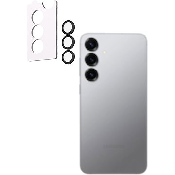 

AlzaGuard Elite Lens Protector pro Samsung Galaxy S25+ 5G černé s instalačním rámečkem