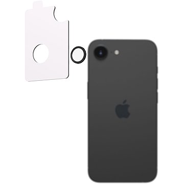 

AlzaGuard Elite Lens Protector pro iPhone 16e černé s instalačním rámečkem