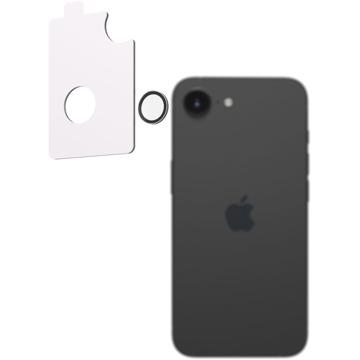 

AlzaGuard Elite Lens Protector pro iPhone 16e čiré s instalačním rámečkem