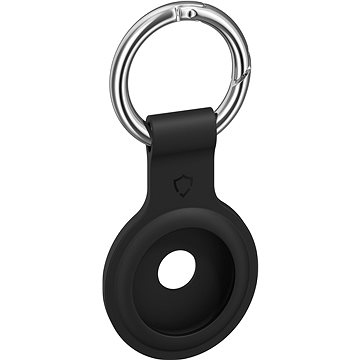 

AlzaGuard Silicone Keychain pro Airtag černá