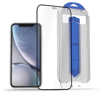

AlzaGuard 2.5D Glass EasyFit DustFree 2 Pack pro iPhone 11 / XR s instalačním rámečkem
