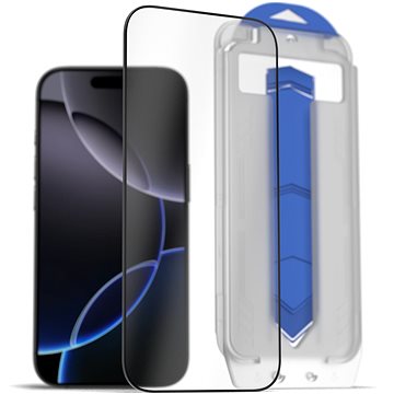 

AlzaGuard 2.5D Glass EasyFit DustFree 2 Pack pro iPhone 16 Pro s instalačním rámečkem