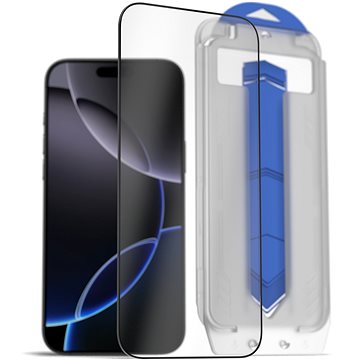 

AlzaGuard 2.5D Glass EasyFit DustFree 2 Pack pro iPhone 16 Pro Max s instalačním rámečkem