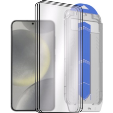 

AlzaGuard 2.5D Glass EasyFit DustFree pro Samsung Galaxy S24+ - 3ks v balení s aplikátorem