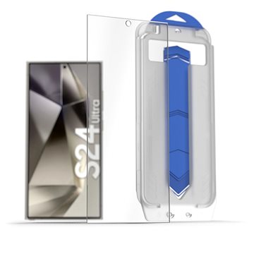 

AlzaGuard 2.5D Glass EasyFit DustFree 2 Pack pro Samsung Galaxy S24 Ultra s instalačním rámečkem