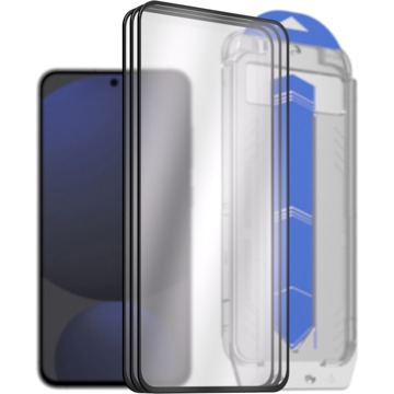 

AlzaGuard 2.5D Glass EasyFit DustFree pro Samsung Galaxy S24 FE - 3ks v balení s aplikátorem