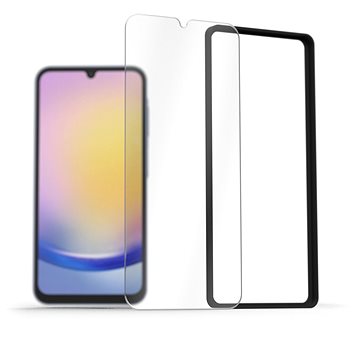 

AlzaGuard 2.5D Glass EasyFit 2 Pack pro Samsung Galaxy A25 5G s instalačním rámečkem