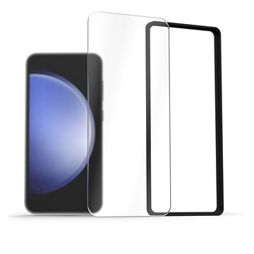 

AlzaGuard 2.5D Glass EasyFit 2 Pack pro Samsung Galaxy A54 5G / S23 FE s instalačním rámečkem