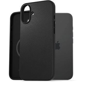 

AlzaGuard Genuine Leather Case with Magsafe pro iPhone 16 Plus černý