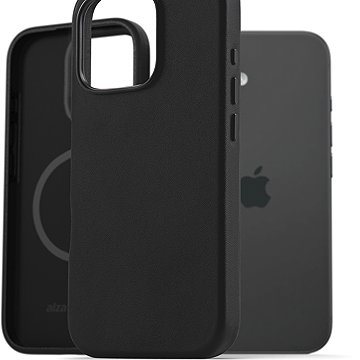 

AlzaGuard Genuine Leather Case with Magsafe pro iPhone 16 Pro černý
