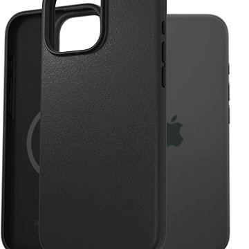 

AlzaGuard Genuine Leather Case with Magsafe pro iPhone 16 Pro Max černý