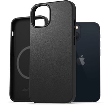 

AlzaGuard Genuine Leather Case with Magsafe pro iPhone 13 černý
