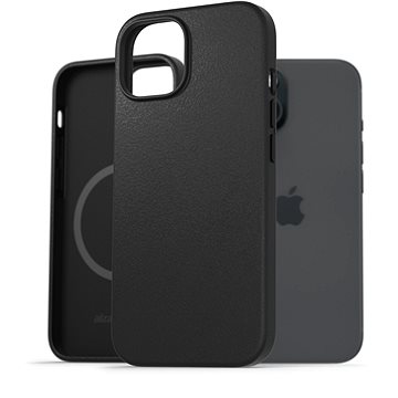 

AlzaGuard Genuine Leather Case with Magsafe pro iPhone 15 černý