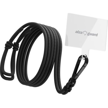 

AlzaGuard Universal Phone Lanyard černá