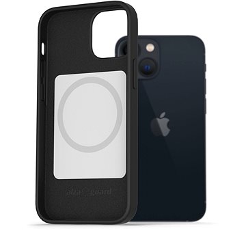 

AlzaGuard Magsafe Silicone Case pro iPhone 13 Mini černé