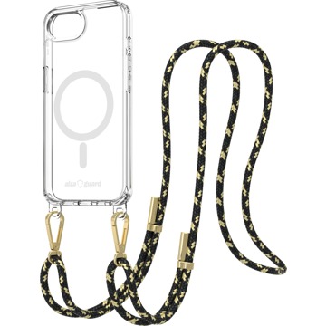 

AlzaGuard Luxe Detach Lanyard Case Compatible with MagSafe for iPhone 16e žlutozelený
