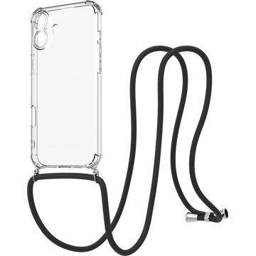 

AlzaGuard Luxe Lanyard Case pro iPhone 16 Plus černý