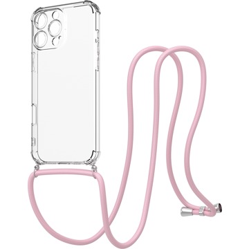 

AlzaGuard Luxe Lanyard Case pro iPhone 16 Pro Max růžový