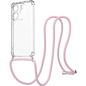 

AlzaGuard Luxe Lanyard Case pro Xiaomi Redmi Note 14 5G růžový