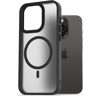 

AlzaGuard Matte Case Compatible with MagSafe pro iPhone 15 Pro černý