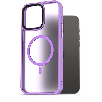 

AlzaGuard Matte Case Compatible with MagSafe pro iPhone 15 Pro Max světle fialový