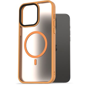 

AlzaGuard Matte Case Compatible with MagSafe pro iPhone 15 Pro Max žlutý