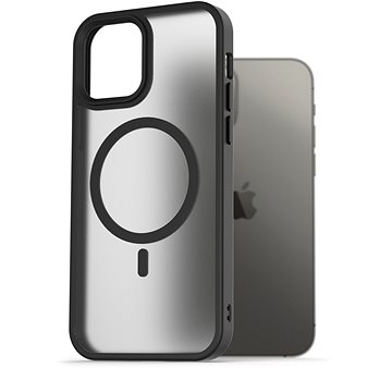 

AlzaGuard Matte Case Compatible with MagSafe pro iPhone 12 / 12 Pro černý