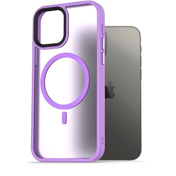 

AlzaGuard Matte Case Compatible with MagSafe pro iPhone 12 / 12 Pro světle fialový