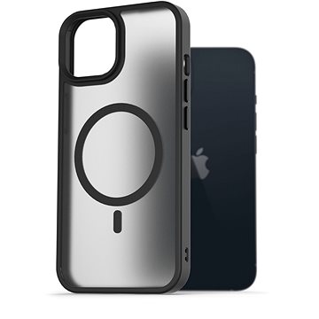 

AlzaGuard Matte Case Compatible with MagSafe pro iPhone 13 černý