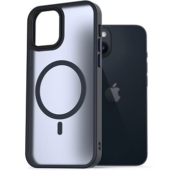 

AlzaGuard Matte Case Compatible with MagSafe pro iPhone 14 tmavě modrý