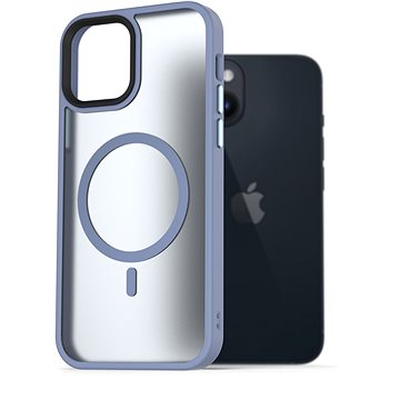 

AlzaGuard Matte Case Compatible with MagSafe pro iPhone 14 světle modrý