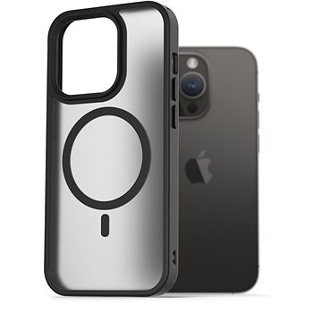 

AlzaGuard Matte Case Compatible with MagSafe pro iPhone 14 Pro černý