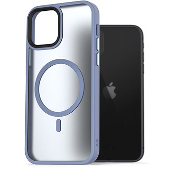 

AlzaGuard Matte Case Compatible with Magsafe pro iPhone 11 světle modrý