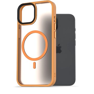 

AlzaGuard Matte Case Compatible with MagSafe pro iPhone 15 žlutý