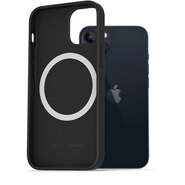 

AlzaGuard Silicone Case Compatible with Magsafe pro iPhone 13 černý