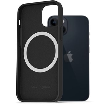 

AlzaGuard Silicone Case Compatible with Magsafe pro iPhone 14 černý
