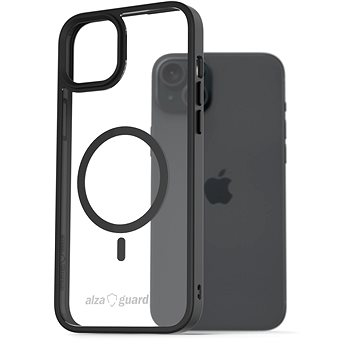 

AlzaGuard Clear TPU Case Compatible with Magsafe pro iPhone 15 Plus černé