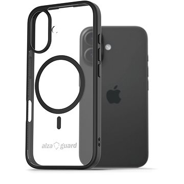 

AlzaGuard Clear TPU Case Compatible with Magsafe pro iPhone 16 černé
