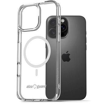 

AlzaGuard Crystal Clear TPU Case Compatible with Magsafe pro iPhone 16 Pro Max