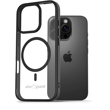 

AlzaGuard Clear TPU Case Compatible with Magsafe pro iPhone 16 Pro černé