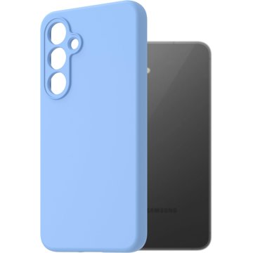 

AlzaGuard Premium Silicone Case pro Samsung Galaxy S24 FE světle modrý